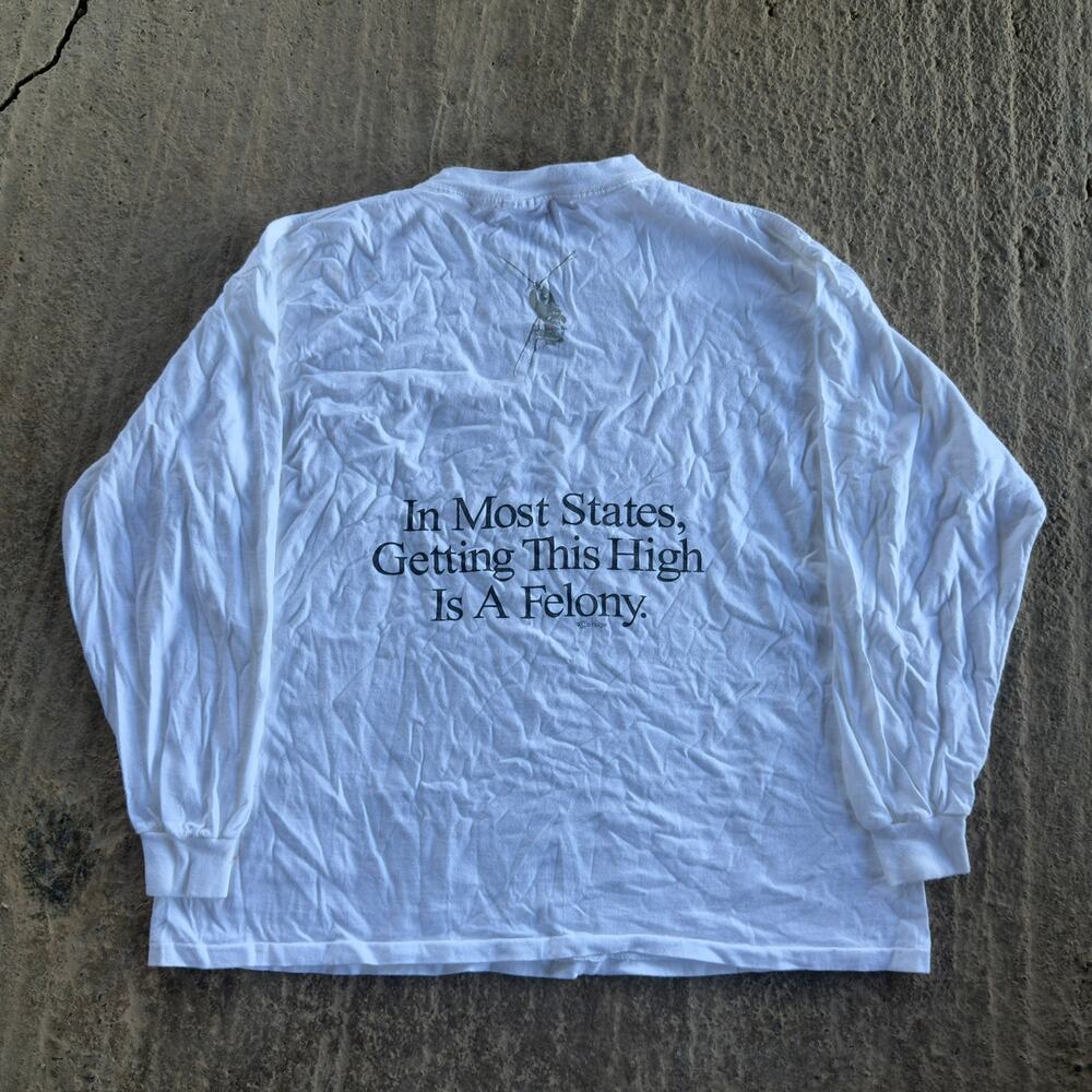 VINTAGE 90S KEYSTONE COLORADO LONG SLEEVE T-SHIRT SKIING MOUNTAIN MENS XL